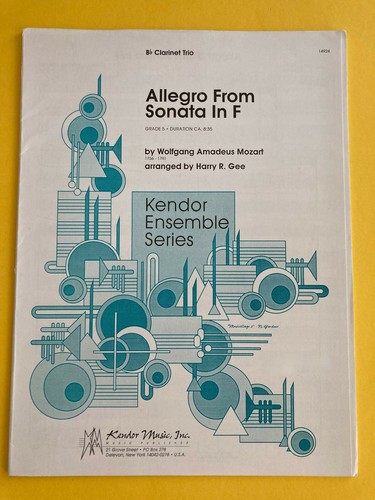 Allegro from sonata w a - in, w.a