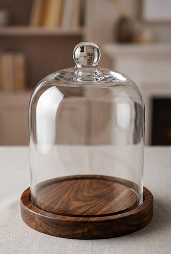 Glass display cloche bell - cloche, jar
