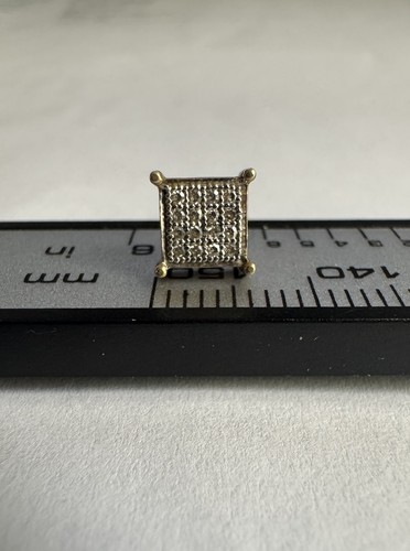 Single 10k yellow gold - *single*,