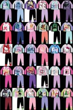 Older Girls CHARACTER Pyjama Sets / Officially Licensed PJs - Sizes 4-12 Years