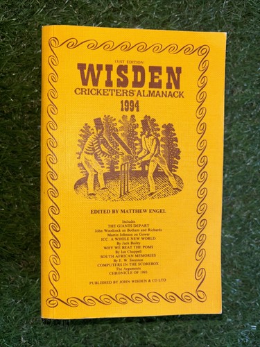 Wisden cricketers almanack - cricketers',