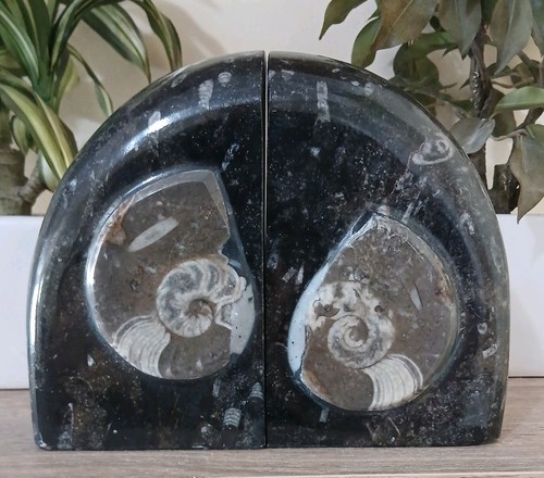 Black marble bookends 7kg - xl,