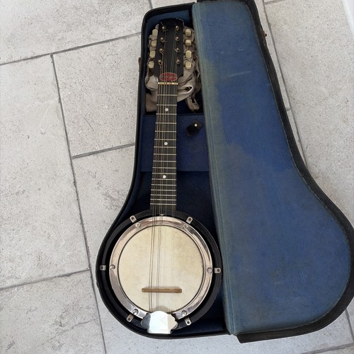 Vintage string banjo - vintage, 8-string