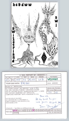 Ham radio qsl qso - radio,