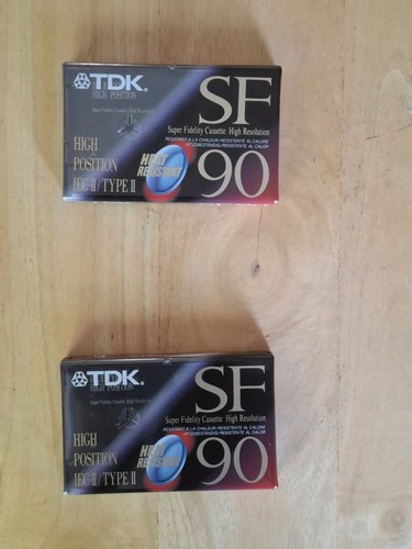 Tdk sf90 minutes chrome - tdk,