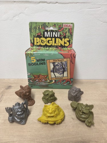 Mini boglins with box - boglins,