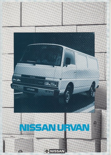 Brochure nissan - brochure, urvan