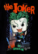 Funko Pop The Joker DC Super Villian Tee T-Shirt