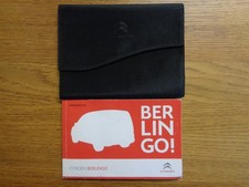 Citroen Berlingo Owners Handbook Manual and Wallet 12-15