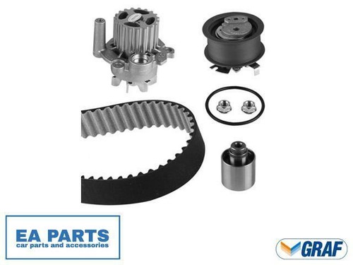 Water pump timing belt - water, set