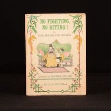 1958 No Fighting, No Biting Else Holmelun Minarik Maurice Sendak Children's