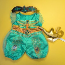 Build-A-Bear Princess Jasmine Costume with Crown & Alladin's Magic Lamp