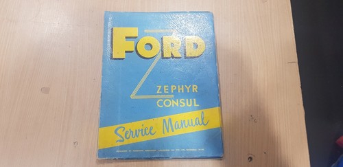 Ford zephyr consul workshop - ford,