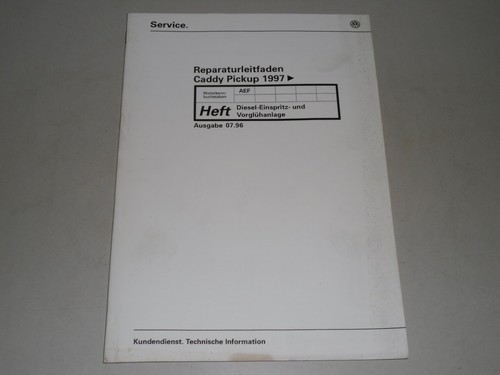 Workshop manual caddy - vw,