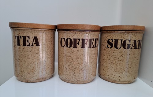 Vintage tea coffee sugar - vintage,