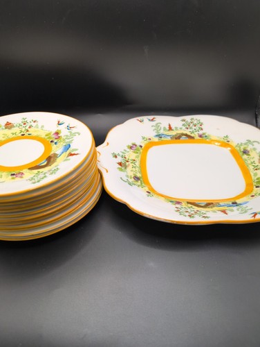 Art nouveau cake - cake, set