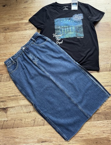 Sainsbury denim skirt - sainsbury’s,