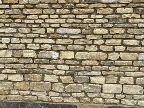 Reclaimed limestone building - reclaimed,
