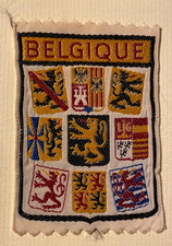 BELGIUM SILK BELGIQUE WOVEN