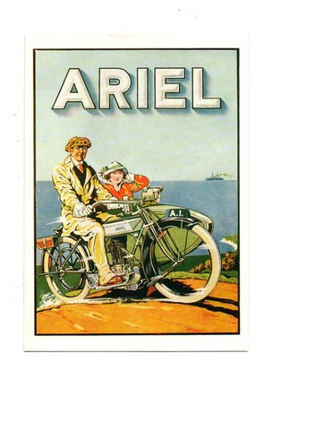 Advertising ariel motorcycle - advertising.,