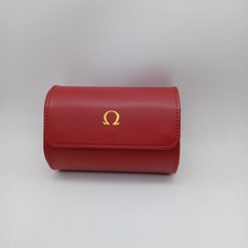 OMEGA Used Red Leatherette
