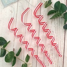 3 x Red & White Candy Cane