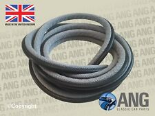 MORRIS MINOR 1000 WOVEN WOOL DOOR APERTURE SEAL & SIDE BEAD IN GREY (PER METRE)