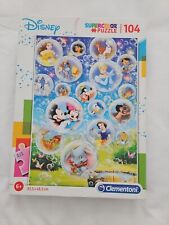 Disney Supercolour Kids Childrens Puzzle 104 Pieces Jigsaw Minnie Princess