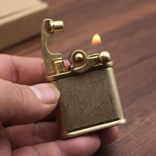 Kerosene brass vintage lighter - kerosene,