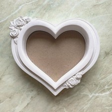 White Heart Shaped Photo
