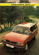 Peugeot 305 Estate 1984-85 UK