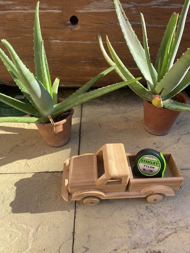 Small wooden truck