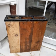 Heavy Wooden UMBRELLA STAND/Stick Stand/plant pot holder-H 51 x 44 x 13cm