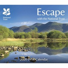 National Trust, Escape with the National Trust Desk Calendar 2026 - Travel