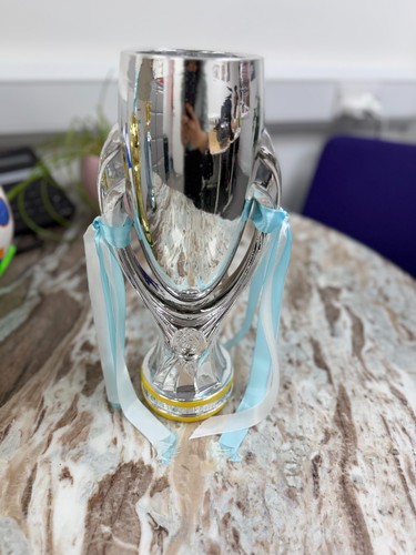 Silver trophy - silver,