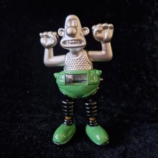 Rare Vintage Wallace "The Wrong Trousers" Digital Miniature Clock (Untested)