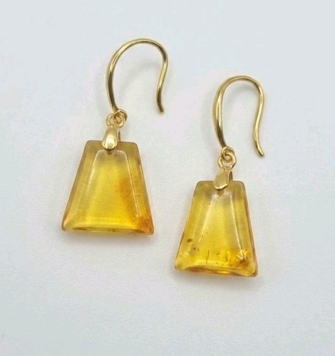 Natural baltic amber - baltic, earrings
