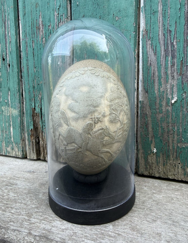 Hand carved emu - hand,