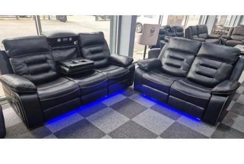 Seater recliner sofa with - recliner,