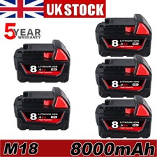 5X 18V 8.0Ah Genuine Battery
