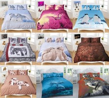 3D Animal Duvet Quilt Cover