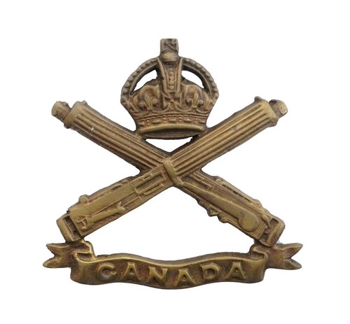 Machine gun canadian regiment - canadian,