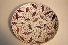 Wedgwood Purple Lustre Foliage - Cake Plate - likely designed by Louise Powell