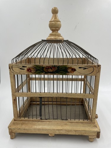 Vintage folk wooden small - vintage,