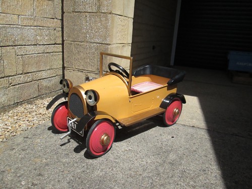 Brum childs pedal car - car,