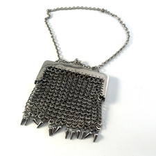 Antique Chain mail Bag purse