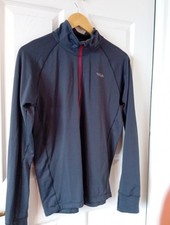 Rab Mens Grey Zipped  Top