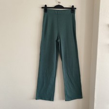 Brand New Esmara Womens Knitted Green Trousers, Size 8-10 Elasticated Waist