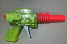 Vintage Retro Toy Friction Space Gun Pistol - Skeleton Type with Sound & Sparks