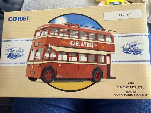 Corgi sunbeam trolleybus model - corgi,